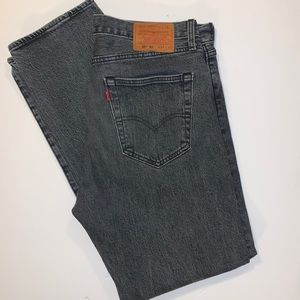 Levi’s 501 black washed jeans